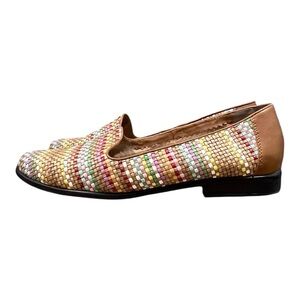 Trotters Multicolor Woven Flats